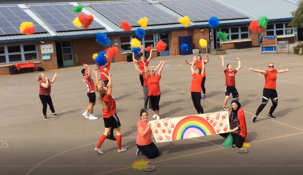 MeadatHilperton's tweet photo. Here’s a teaser from Red team - I wonder what fun they have in store for us tomorrow? #teammead #redteambestteam 🦡🌈❤️ https://t.co/w7S34jriLi