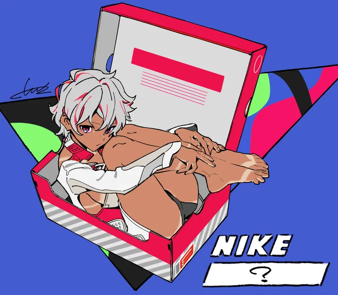 なんのスニーカーの擬人化でしょう!??!? 
