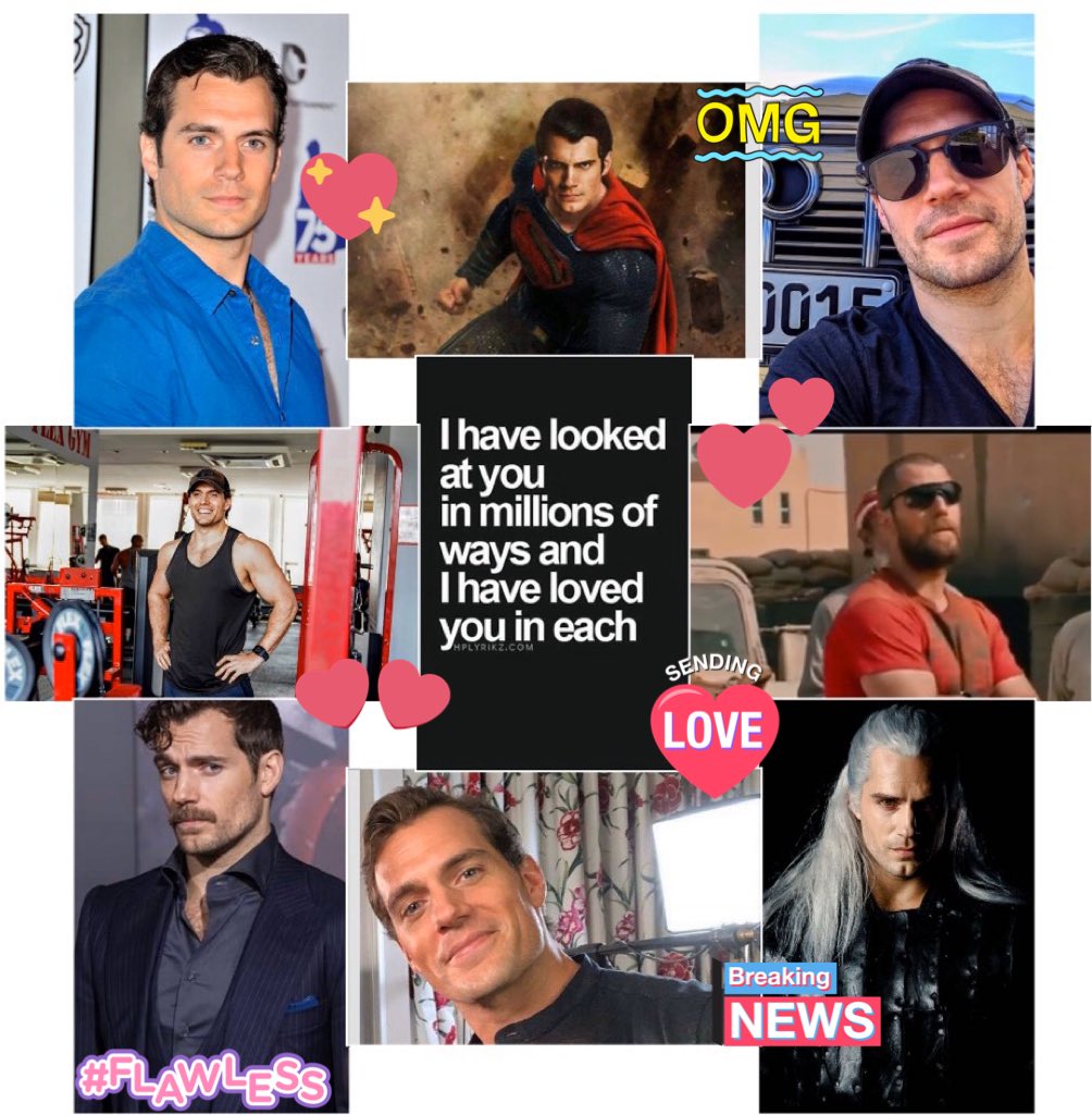 LoveHenryCavill's tweet photo. Let’s just appreciate all the different ways we love #HenryCavill ❤️
Undeniably gorgeous 😍
#TotallyInLove 🥰
#UtterlySmitten 😘
#TooHotToHandle 🔥
#Cavillicious 🤤
@witchernetflix @SupermanCavill @MissionFilm https://t.co/E28h0vzadz