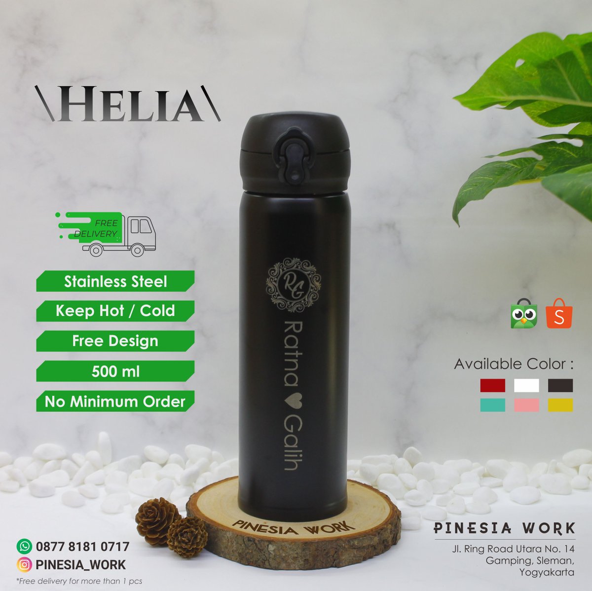 #tumblercustom #tumblerunik #botolcustom #hadiah #kadocustom #hadiahwisuda #kadoanniversary #kadoanak #hadiahultah #hadiahnikah #hadiahspesial #hadiahmurah #hadiahcowok #hadiahpacar #kadopacar #babysouvenir #birthdaysouvenir #kadowisuda #kadowisudaunik #kadowisuda #kadocewek