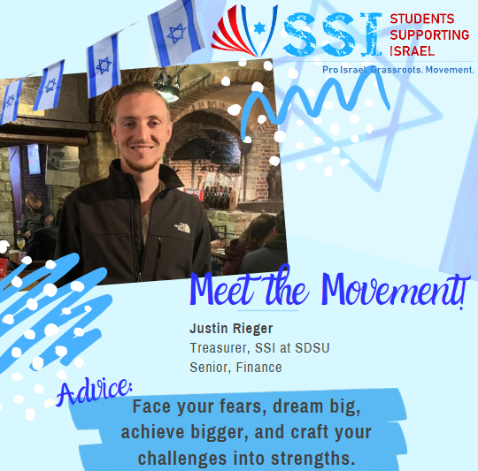 SSI_Movement's tweet photo. #MeetSSI Justin Rieger from @ssi_sdsu ! Justin serves as the treasurer of the club and his advice is to face your fears, to dream big, go bigger and turn your challenges into strengths! https://t.co/6pZzkJUoCu