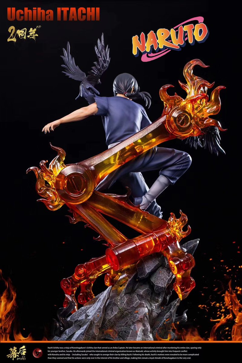 MundoKame's tweet photo. MH Studio – Itachi Uchiha
- Escala 1/4: 450 € sin contar los gastos de envío!
- Escala 1/7: 281 €
- Medidas 1/4: Altura, ancho, longitud: 62 cm, 30 cm, 39 cm
- 1/7: 36 cm, 19 cm, 22 cm
- Lanzamiento: Q4 2020
- PO abierto!
#MHStudio #Naruto #NarutoShippuden #ItachiUchiha #Itachi https://t.co/ImOHfPA9SN