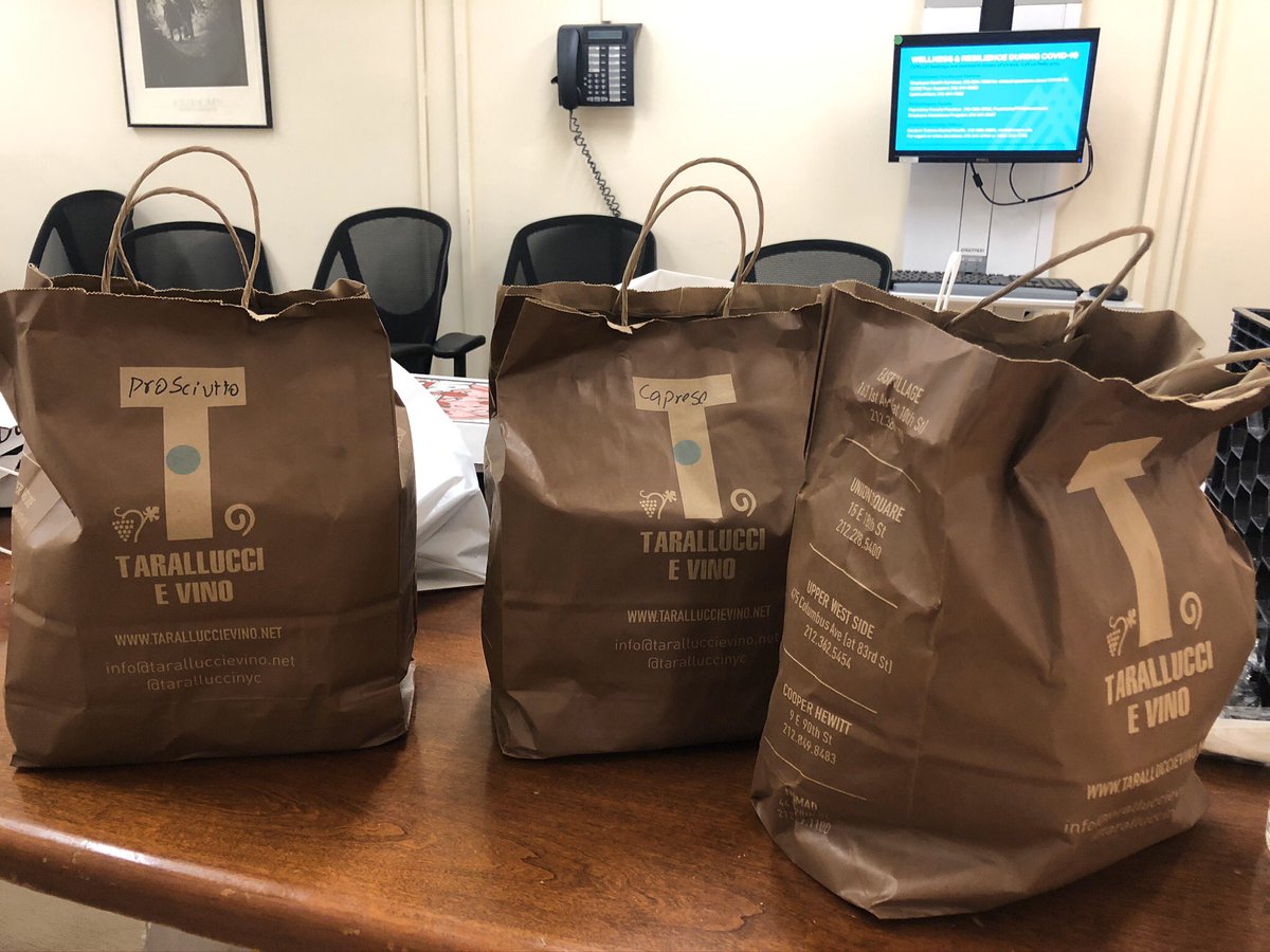 Osama El Shamy (@osamaelshamy88) on Twitter photo Shout out to <a href="/taralluccinyc/">Tarallucci e Vino</a> , World Central Kitchen, <a href="/ButterfieldNYC/">butterfieldmarket</a> for donating food to feed our <a href="/ISMMSKidney/">Barbara T. Murphy Mount Sinai Div. of Nephrology</a> division and hemodialysis nurses (iHD, PD and HHD). We really appreciate it!
<a href="/MountSinaiNYC/">Mount Sinai Health System</a> Shout out to <a href="/taralluccinyc/">Tarallucci e Vino</a> , World Central Kitchen, <a href="/ButterfieldNYC/">butterfieldmarket</a> for donating food to feed our <a href="/ISMMSKidney/">Barbara T. Murphy Mount Sinai Div. of Nephrology</a> division and hemodialysis nurses (iHD, PD and HHD). We really appreciate it!
<a href="/MountSinaiNYC/">Mount Sinai Health System</a>