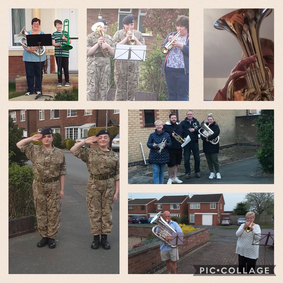 Tingletrom's tweet photo. @reallorraine we have had 3 generations of the same family playing our instruments tonight to say Thankyou , family together with the power of music because we can’t be together in person. We all played the same music at 8pm @BSqnLNRACF https://t.co/JCbhvZD2gW