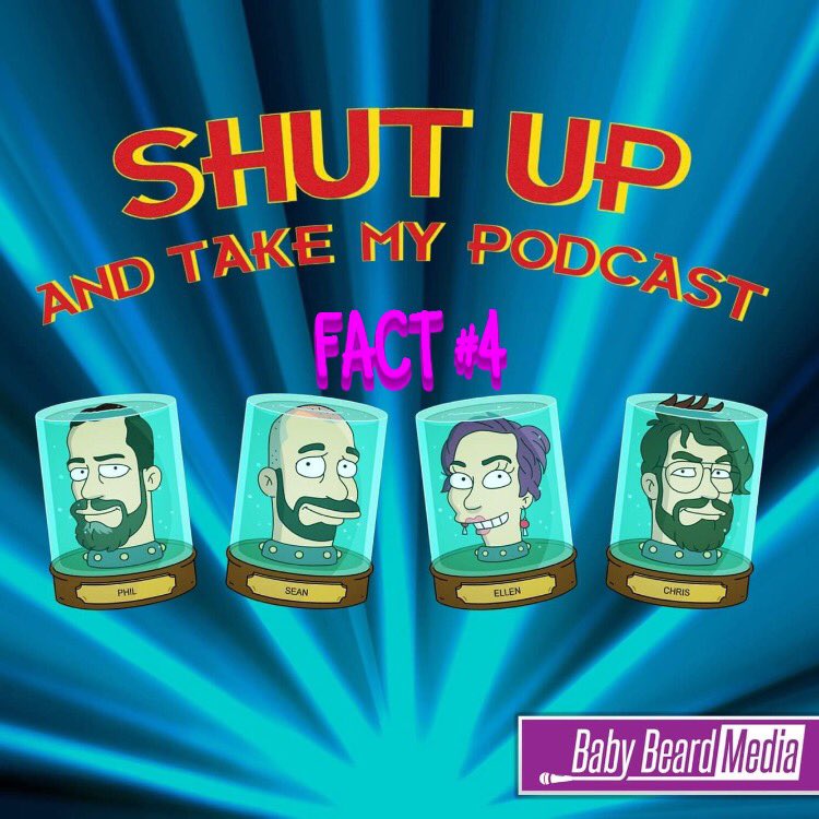 Baby Beard Media Shut Up And Take My Podcast Fact 4 The Very 1st Episode Of The Podcast Covering Space Pilot 3000 Came Out Dec 21st 16 T Co 3blwkn2aur Futurama Podcast