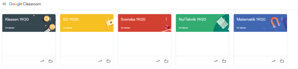 Google Classroom ulricaelisson.se/google-classro…