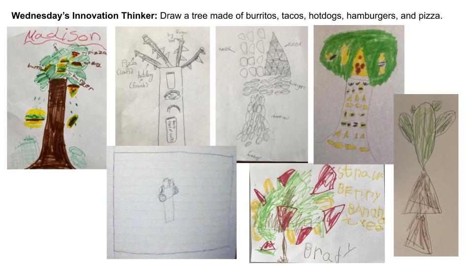 k6innovationlab's tweet photo. We had some great food trees and roller coaster plans for our Innovation Lab work on Wednesday! #csebisonathome https://t.co/t6YplgWr9w
