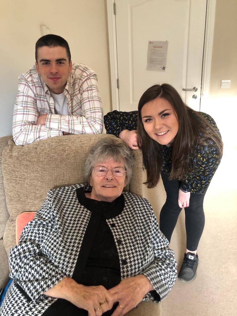 RachelCorrOT's tweet photo. Cant describe how much I miss seeing my grandparents’ smiles at this strange time!💔 They are the strongest people I know - nana is isolated in her room in her care home, and granny and granda isolated at home, but all still cracking jokes constantly🦸🏽‍♀️🦸‍♂️  #COVID19 https://t.co/HuE8rgIXpw