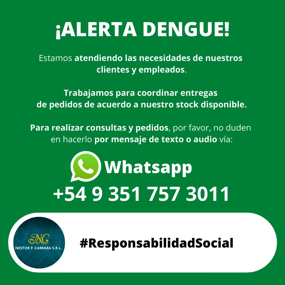 CarraraSRL's tweet photo. 📣 #CarraraNoticias • INFORMACIÓN IMPORTANTE ⚠️

✆ (Línea gratuita vía Whatsapp) • +54 9 351 757 3011

(*) Productos sujetos a disponibilidad. Consulte precios y promociones vigentes. Venta exclusiva para comerciantes. https://t.co/CdEdz14BTg