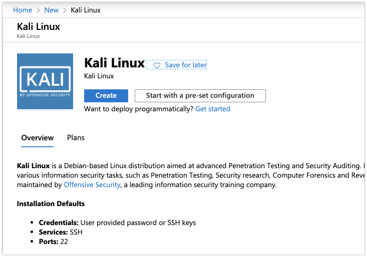 jasonhand's tweet photo. TIL:
Kali Linux is available as a resource you can spin up on Azure.
https://t.co/yMdTg2UB1H
#PenTesting #EthcialHacking https://t.co/uinFydHYhJ
