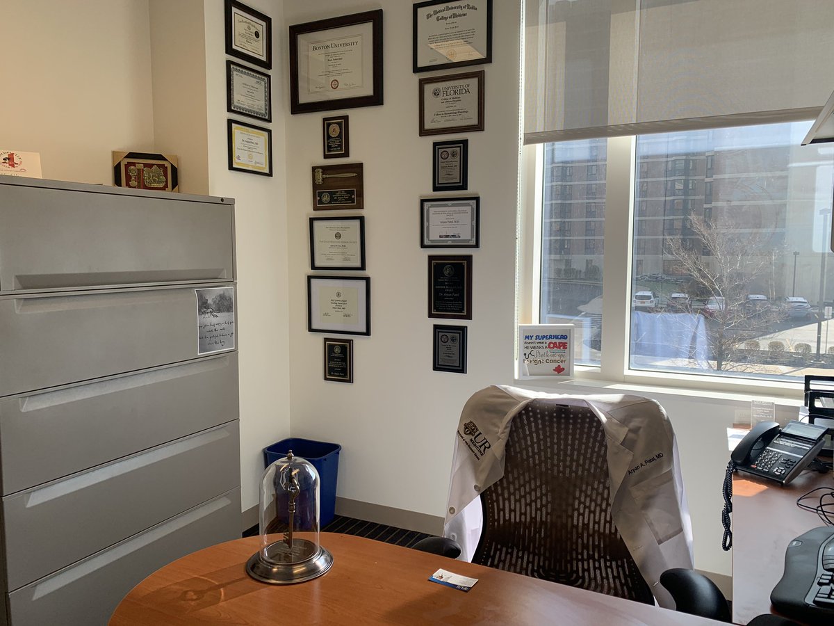 ArpanAshokPatel's tweet photo. #zoom tip - take a photo of your office and clinic room and use as a #virtualbackground so you can be anywhere and everywhere at the same time. Adding my office and clinic room incase anyone would like to use.Stay strong #HealthcareHeroes #healthcareworker #COVID19 #Telemedicine https://t.co/CKxFwci06h