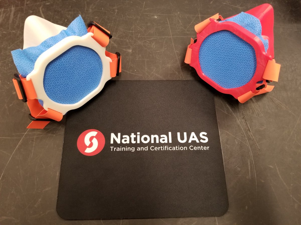 SinclairUAS's tweet photo. First masks off the assembly line!

@AltavianInc @SinclairCC #sinclairuas https://t.co/iC2OMvhuYC