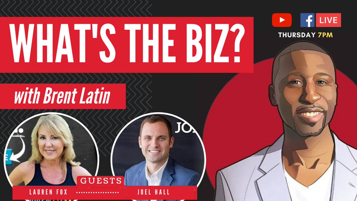 Young_Pros_Ent's tweet photo. Tune in to What's The Biz? as we talk business with Lauren Fox and Joel Hall at 7pm. They will be giving tips and great advice! Don't miss out.
#Media #Marketing #Entertainment #YPETV #WhatsTheBiz #LiveStream #TuneIn #Share https://t.co/YRSzXo3geX