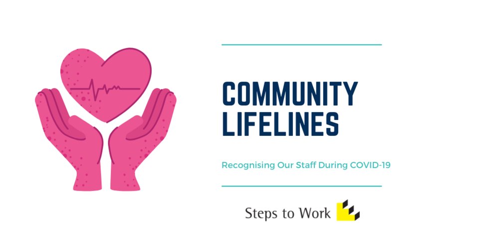StepsToWork's tweet photo. Amidst all the instability caused by COVID-19, our Project Officers are offering a valuable lifeline to vulnerable members of the local community. Thank you for your continued hard work, resilience and positivity!

Read more: https://t.co/kMPAs1LVtR 

#CommunityLifeline #COVID19 https://t.co/az7mRVMeiP