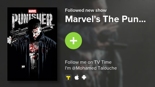 OmedMed's tweet photo. I just added Marvel's The Pun... to my library! #tvtime https://t.co/GZ6miqbeBx https://t.co/ec4HM2mTuC