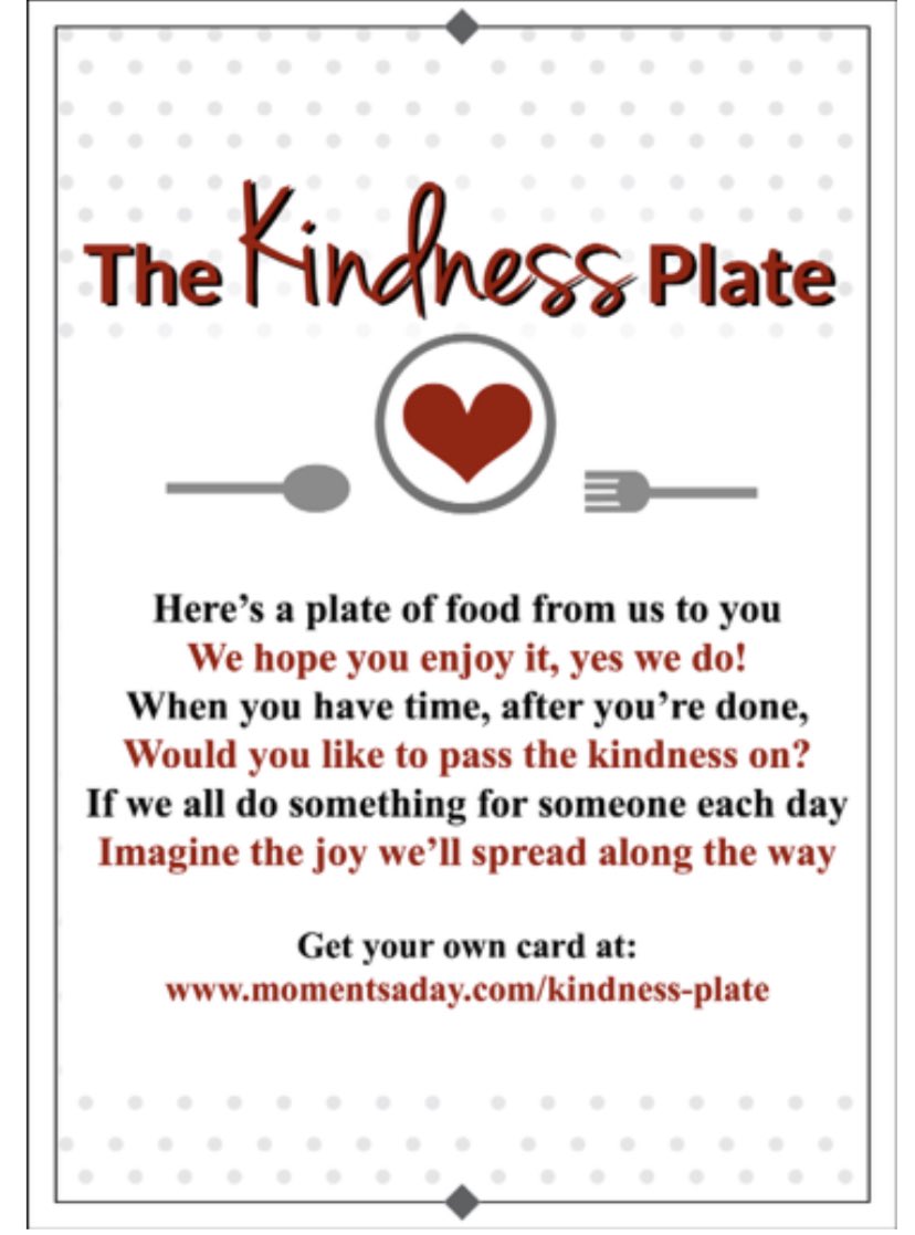 The best way to spread kindness, is delivering baked goods to a neighbor! 🥰