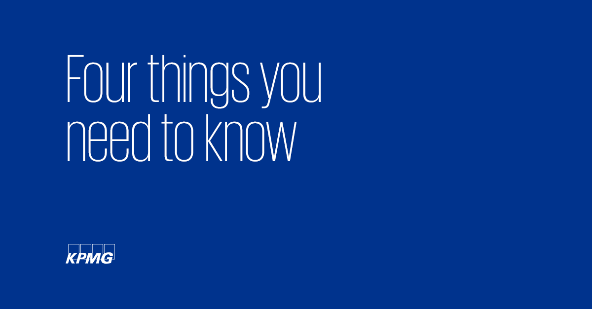 KPMG_US's tweet photo. To support individuals and families as we all work together to meet the challenge of COVID-19, the Federal government is making payments to eligible individuals. Many will receive payments automatically. Here are four things you should know: https://t.co/I5UikdZhm0 https://t.co/JDeZ0AQMLR