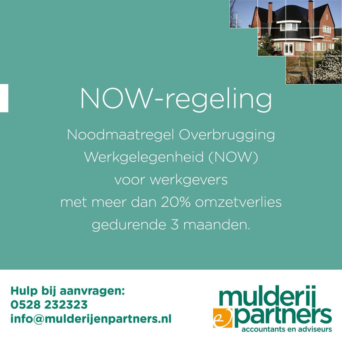 Neem contact op voor ondersteuning bij aanvragen #NOWregeling en overige regelingen  #NOW #Tozo #TOGS