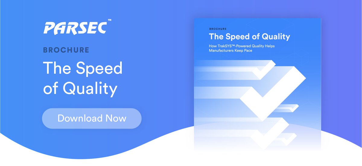 TrakSYS™ Quality Management
Download our brochure now and discover how TrakSYS delivers real-time quality metrics, KPIs, SPC values, and pertinent historical data necessary for standardizing and optimizing quality.
Download the Brochure: bit.ly/2Ke16pe