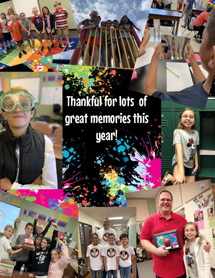 Mickeytchr's tweet photo. Thankful Thursday #virtualtces @TISDTCES Just some of the great memories from this school year. https://t.co/R0gRQCD1LI