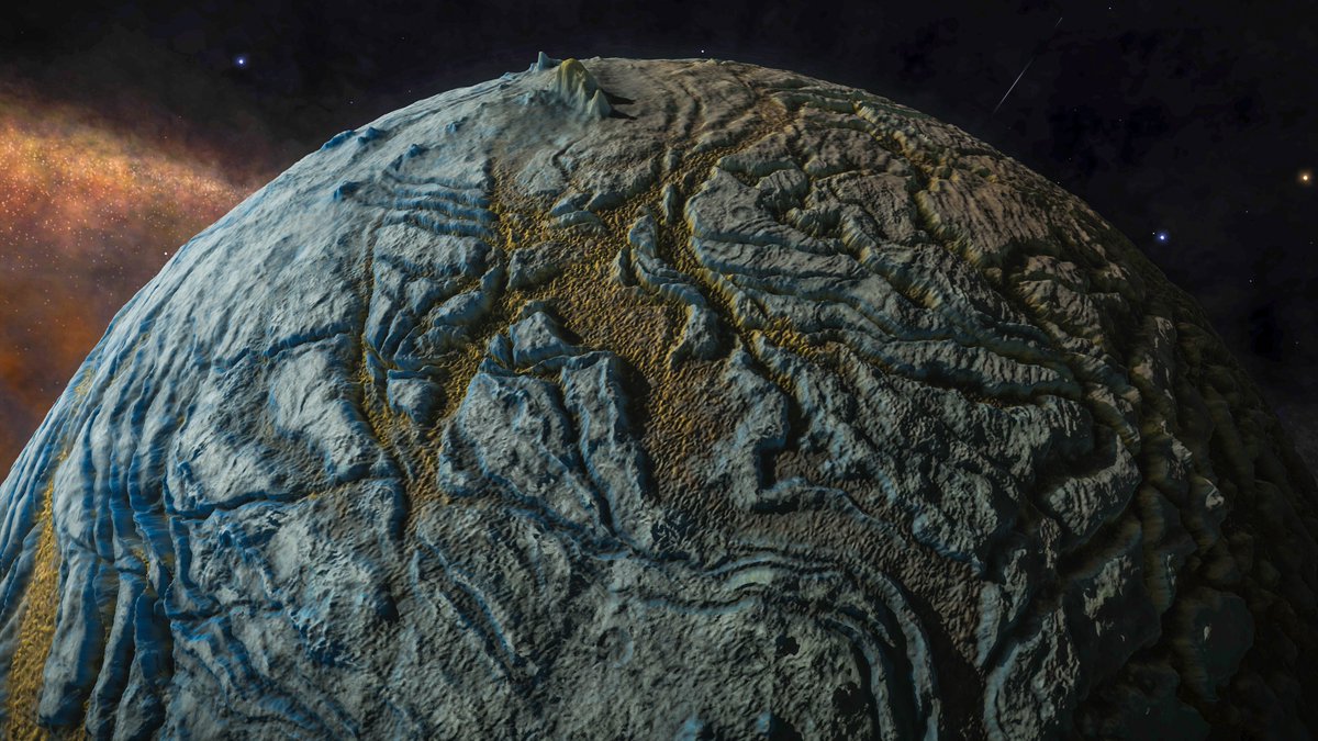 cmdrexorcist's tweet photo. Departure angle on viewer. #elitedangerous #edoutthere #edexplorers #stellarscreenshots https://t.co/2dbJfvKcwh