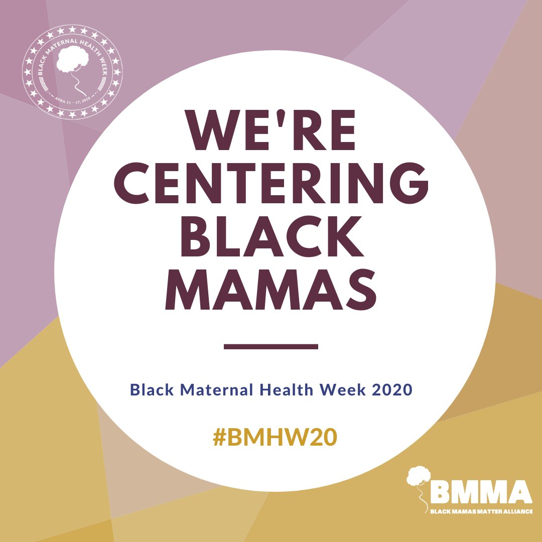 BlkMamasMatter's tweet image. This. Week. Has. Been. AWESOME. #BMHW20 But this is just a moment and we are here for the movement. How are ya'll #CenteringBlackMamas? Let's keep this conversation going beyond this week: blackmamasmatter.org/connect/