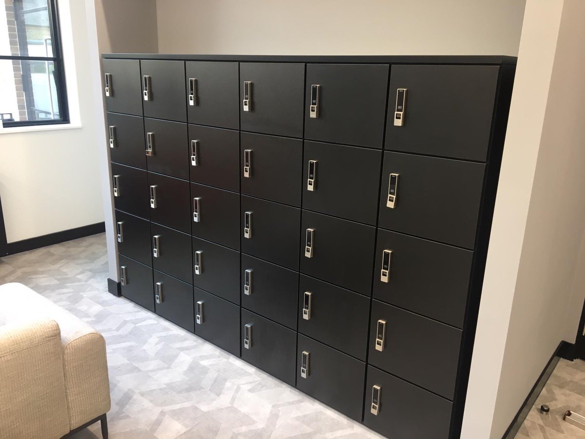 Techo_UK's tweet photo. If lockdown has been causing you to feel a little locked up recently, hopefully some examples of our wonderfully crafted TechWall lockers will help. #lockers #techwall #storagesolutions #storage https://t.co/0fAuEt2I28