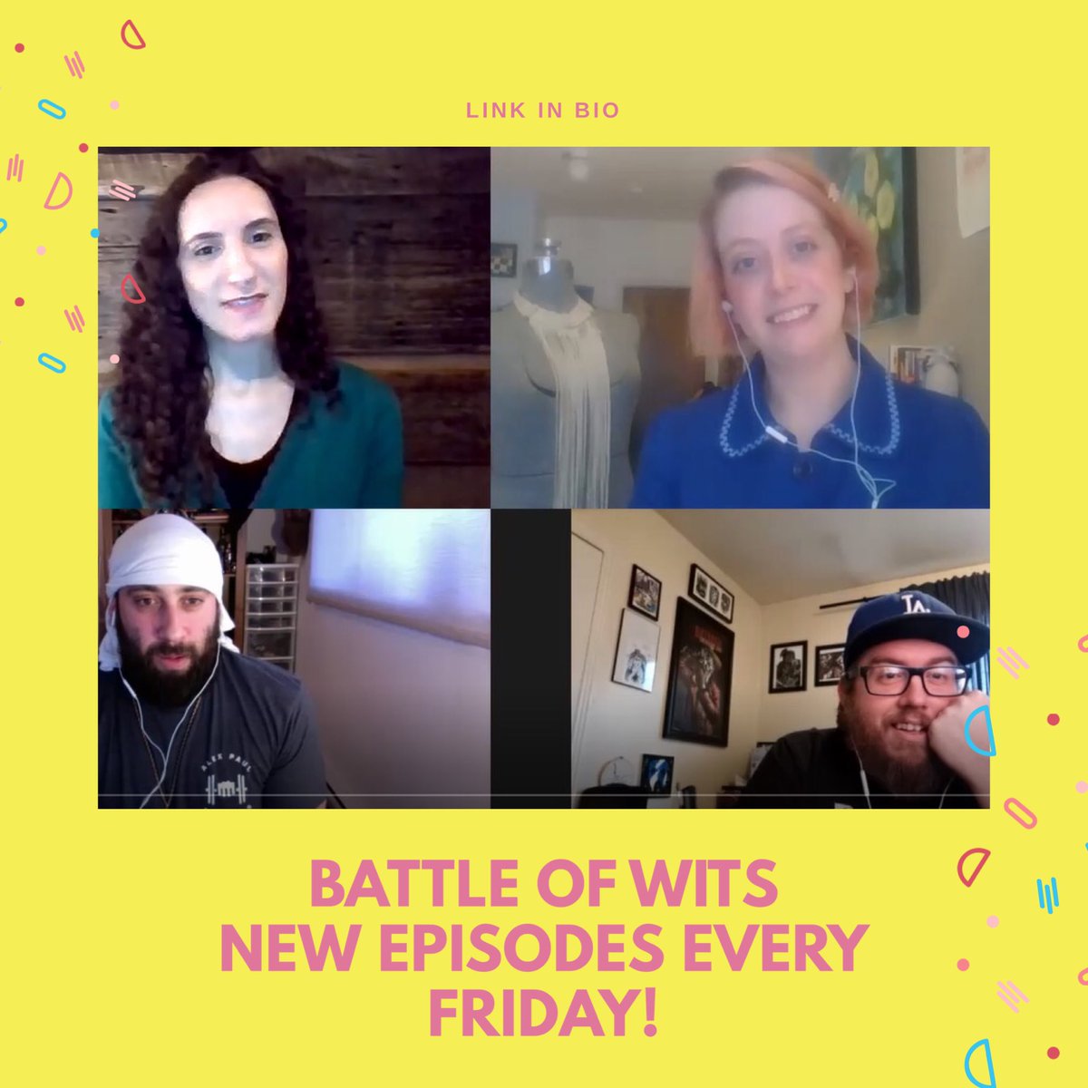 New episode tomorrow featuring: <a href="/Re_Reeset/">Reese Turner</a> , <a href="/tlemco/">Dr. Tyler Lemco</a>, and Eric’s Taddeo!!