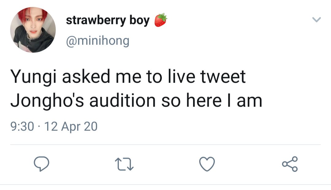 ♡ 106 Joong& #39;s live tweeting