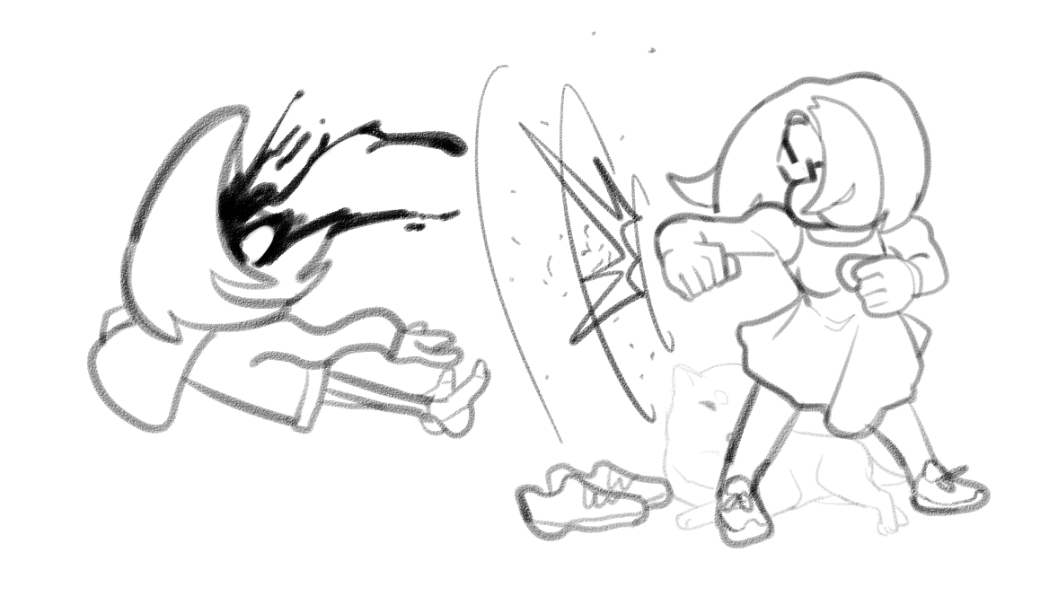 me punched by @niceupdog's swole arms 