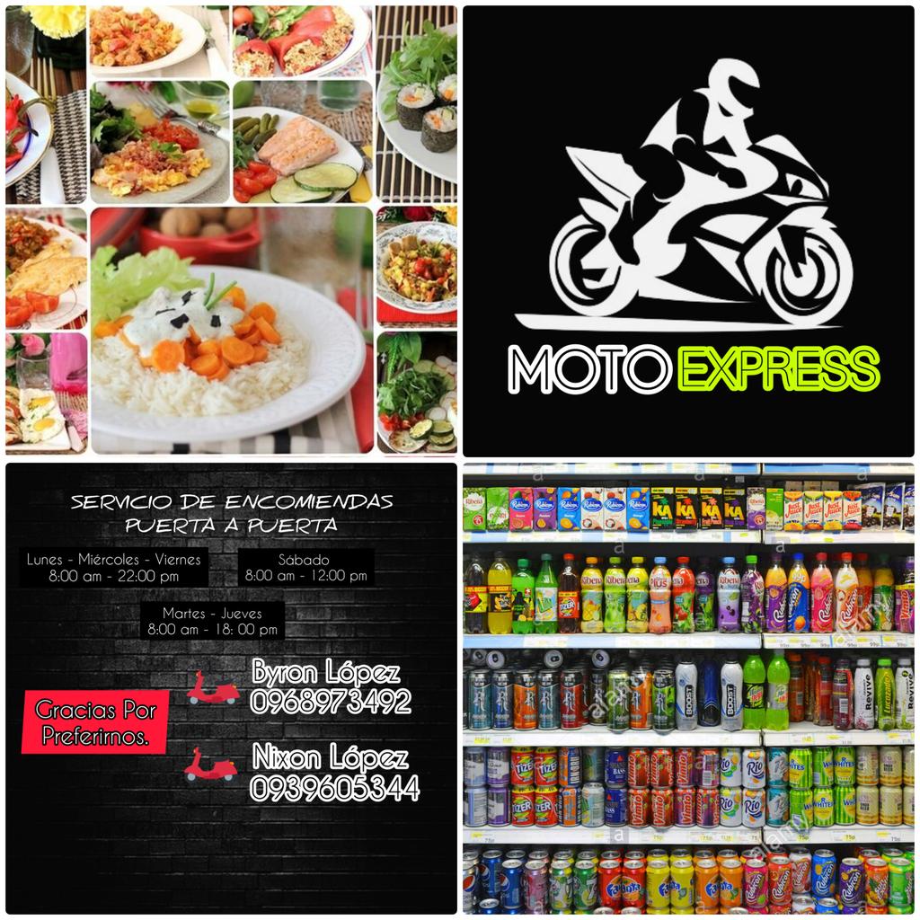 elkingfenix's tweet photo. 🏍 MotoExpress 💯
La nueva empresa de compras y entregas a domicilio en Loja. ✔ Rápido ✔ Seguro ✔ Eficaz 🤝🏻Gracias Por Preferirnos 🙏🏻
#Loja #Entregas #MotoExpress https://t.co/QmH9PgxT7D