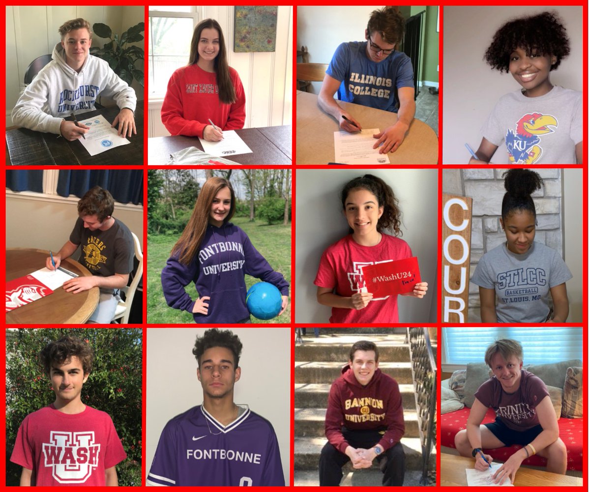 Congratulations to our Class of 2020 spring letter of intent signees! We wish you the best of luck in your collegiate careers. #wgbuzz