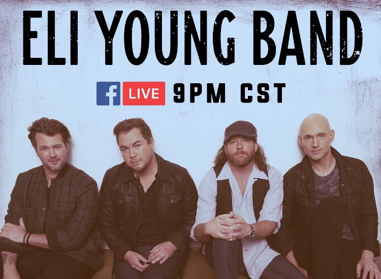 TONIGHT at 9!  <a href="/EliYoungBand/">Eli Young Band</a>