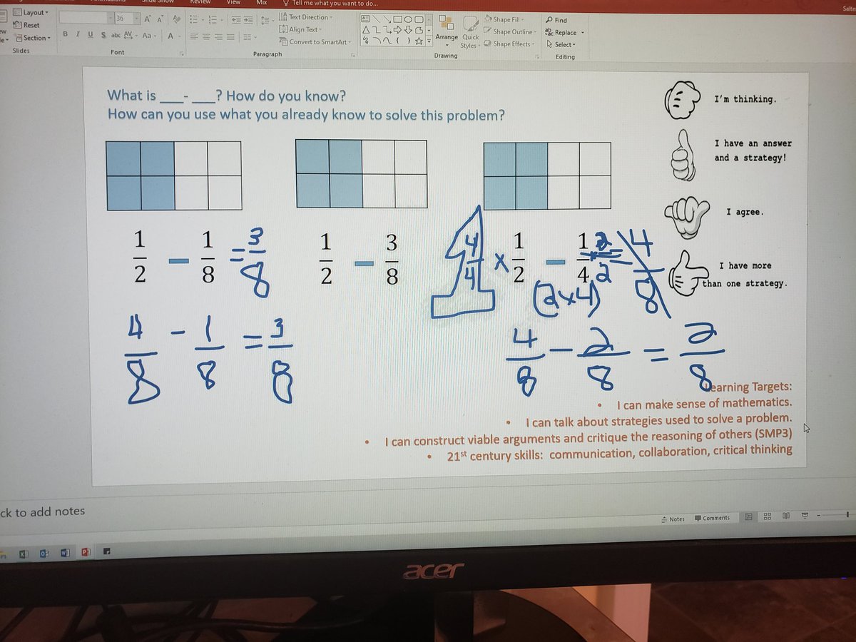 stacyrsalter's tweet image. Thank you for joining us today ladies @KatieBreedlove @kokomo41 in our lesson Number Talks and lesson on MGSE5MD1, as we review how volume is additive. @Math_HCS #RemoteLearninginHenry