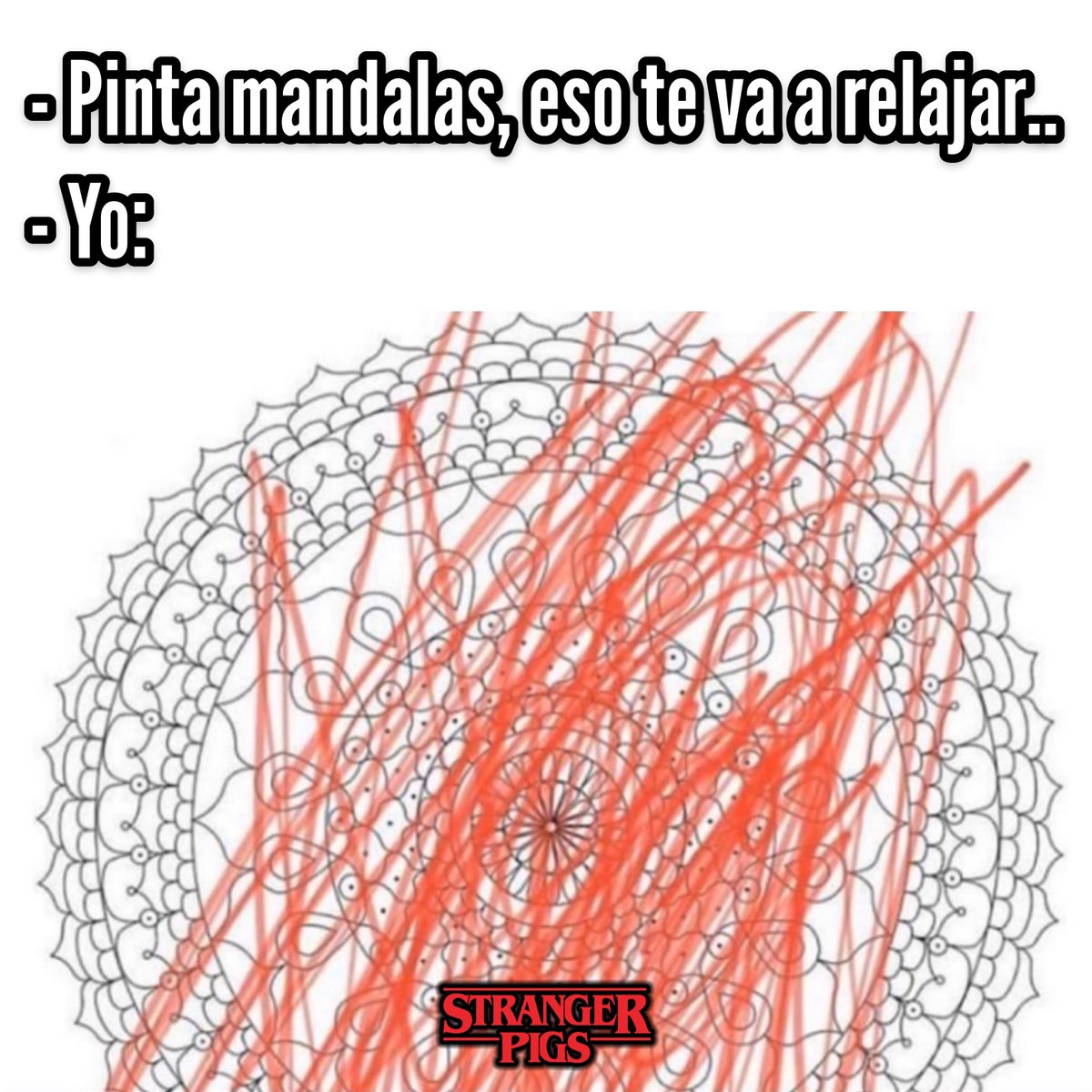StrangerPigs's tweet photo. ¡Tranquilo Bobby, tranquilo! #relaja
.
.
.
.
.
#PeruMemes #MemesPeru #HumorPeruano #CuarentenaMemes #MemesEspañol #relaxingtime #relajado #relajada #mandala #mandalalovers #coronatime https://t.co/McvHAK2DvH