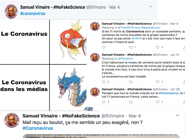 ArchiveArchive3's tweet image. Des nouvelles de Samuel Vimaire, l&apos;égérie des #Nofakescience #NFS ?
Il faudra enquêter sur cette mouvance qui a largement contribué à minimiser l&apos;impact du #coronavirus dans le débat public #NoCorruptedScience
@d_schneidermann @karl_laske @sfoucart @tristanwaleckx @gaellombart