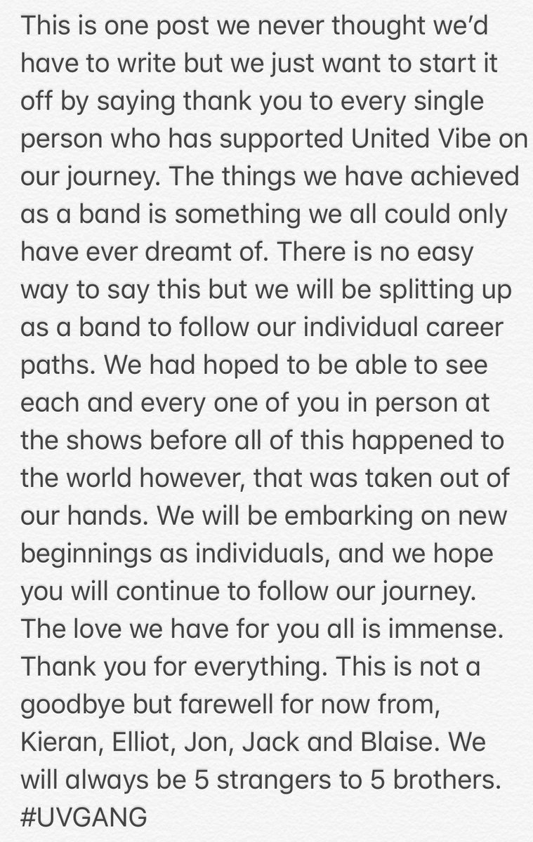 Thank you all for everything ❤️