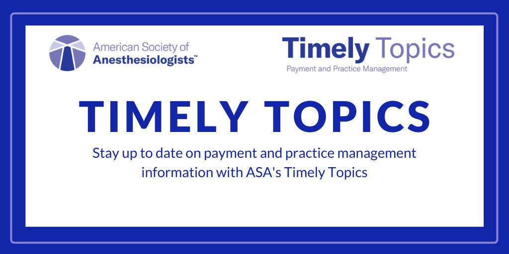 ASAGrassroots's tweet image. #NEW: Read the latest #TimelyTopic highlighting how the #COVID19 crisis has drawn attention to some existing but little used modifiers: bit.ly/34GQfxz