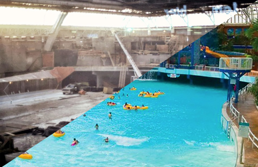 West Edmonton Mall Did You Know That The World Waterpark Spans Five Acres And Is Still Currently The Largest Indoor Water Park In North America Here Is A Great Tbt