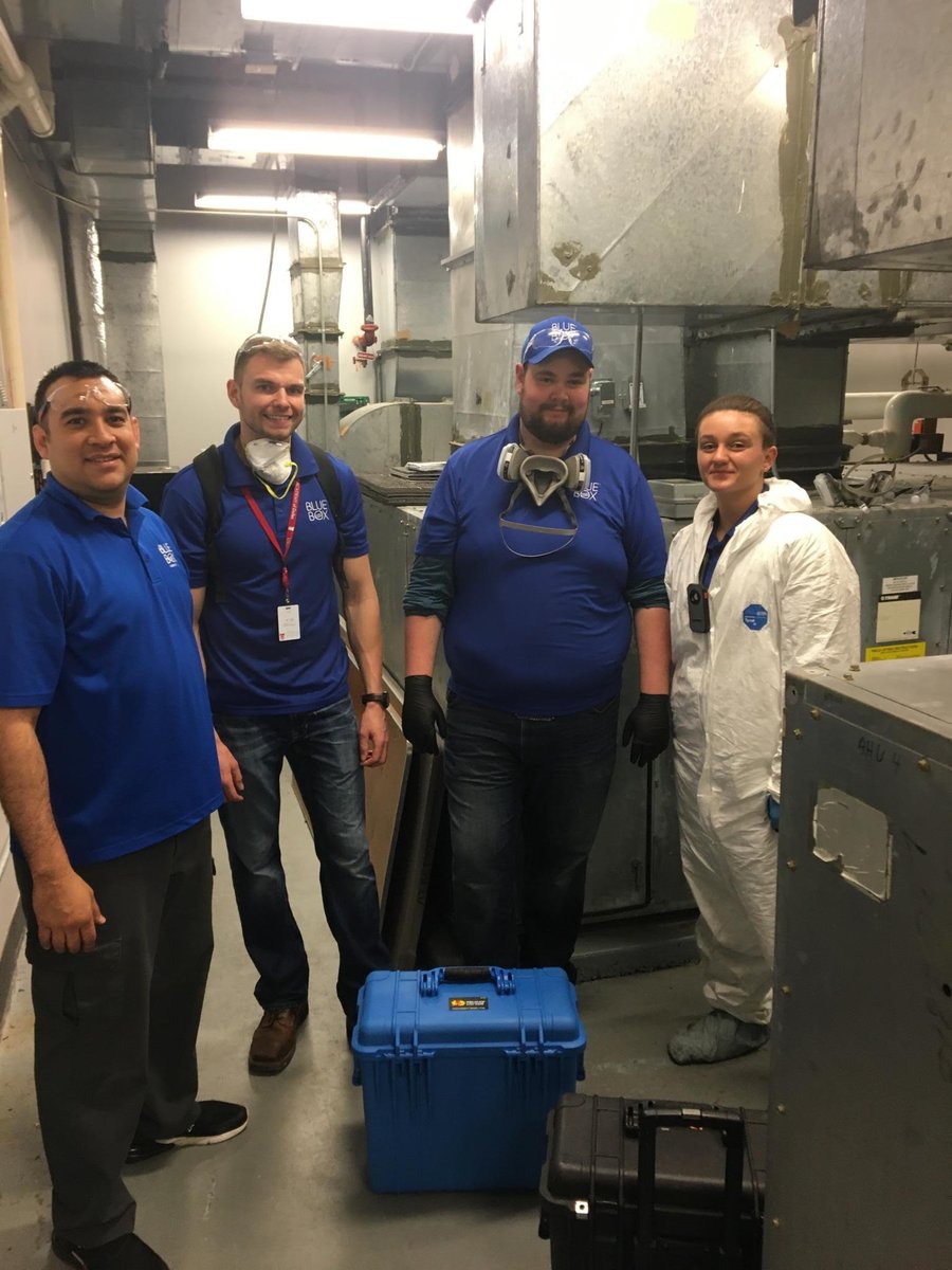 BlueBoxAir's tweet photo. We just completed our most recent project at a local Dallas academy. Our team went through treating the HVAC system of the entire campus. The school's facilities are now healthy, and operating efficiently.
#BlueBox #BlueBoxAir #BlueBoxLLC #InnovatingAir #safeair #COVID19 https://t.co/AfbSCSOprI