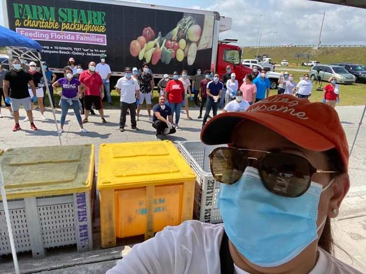 Maya Angelou said it best “When we give cheerfully and accept gratefully, everyone is blessed.”

Employees from @SilverWingsAerospace support <a href="/FarmShareFL/">Farm Share, Inc.</a>. The mission: ensure that no Floridian goes hungry &amp; no food goes to waste.

#grateful #WeAreAviation #WeAreAllInThisTogether