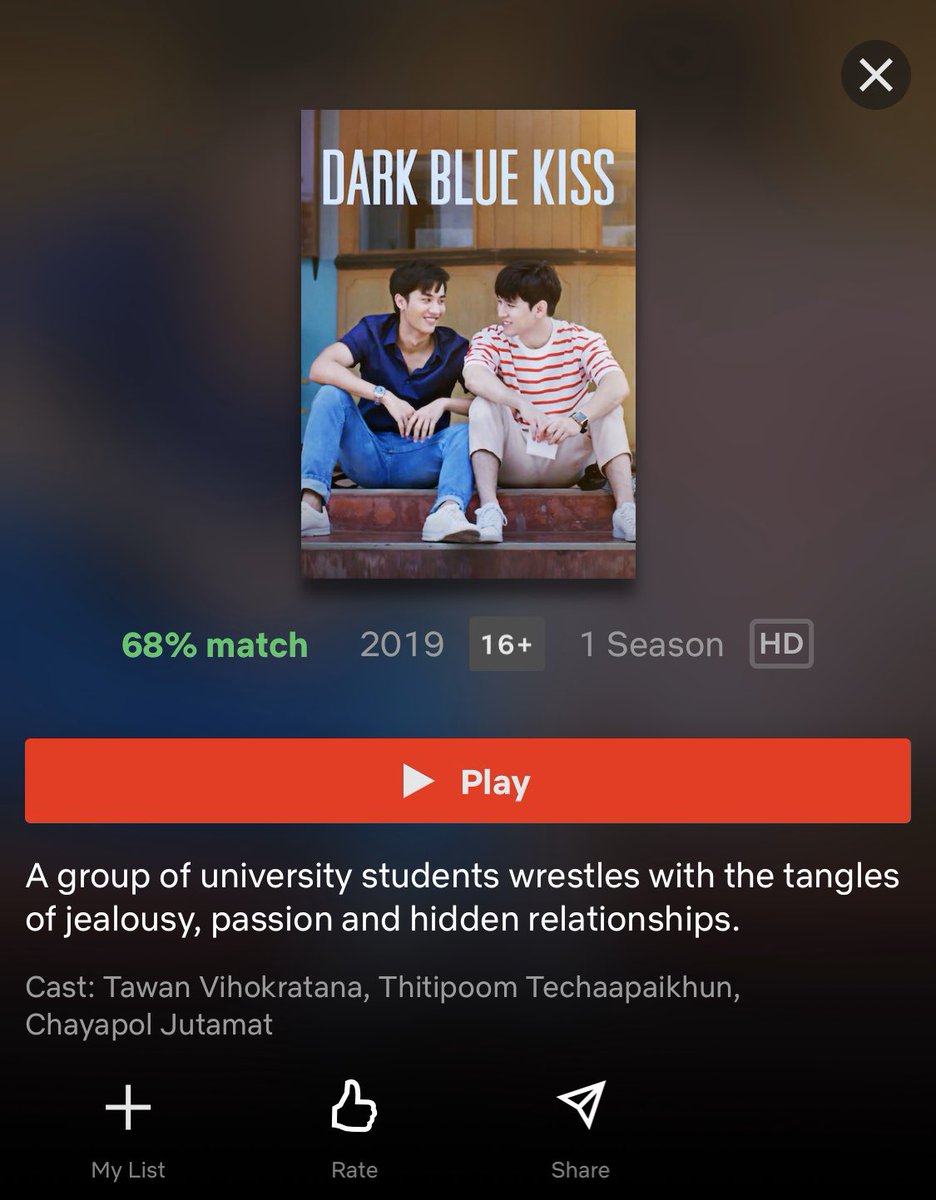 netflixth's tweet photo. ใครที่คิดถึงเรื่องนี้ ‘พีท’ และ ‘เก้า’  กลับมาหาแฟนๆ ให้ดูกันอีกครั้งบน Netflix แล้วนะครับ :)

#DarkBlueKiss 
#Netflixth https://t.co/kYq3RFrtk0