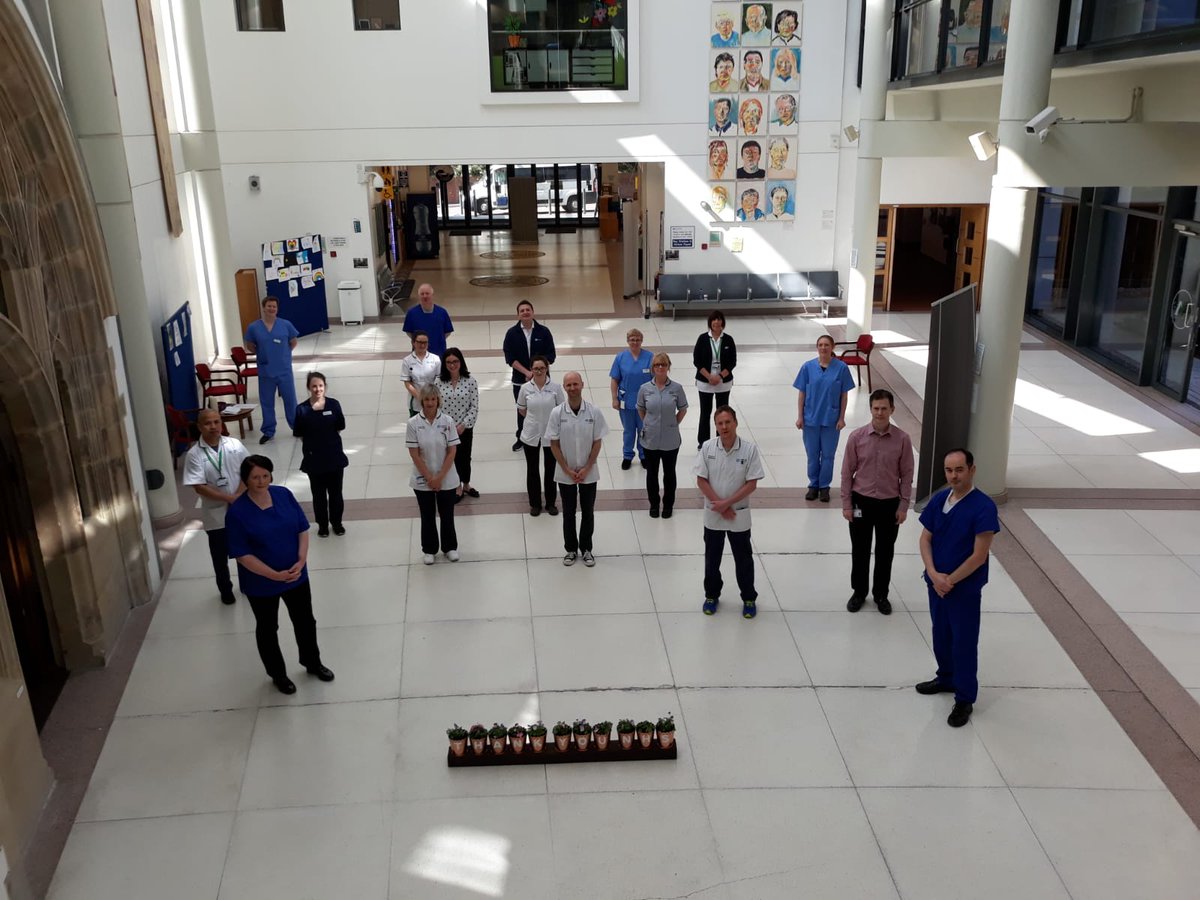 Mater Hospital pharmacy team go the extra mile. Although they may be few in number the team really delivered in supporting the Mater Hospital becoming a dedicated COVID 19 hospital for Belfast. Really proud of you. #COVID19 <a href="/BelfastTrust/">Belfast Trust</a> <a href="/mccusker_eimear/">Eimear McCusker</a>