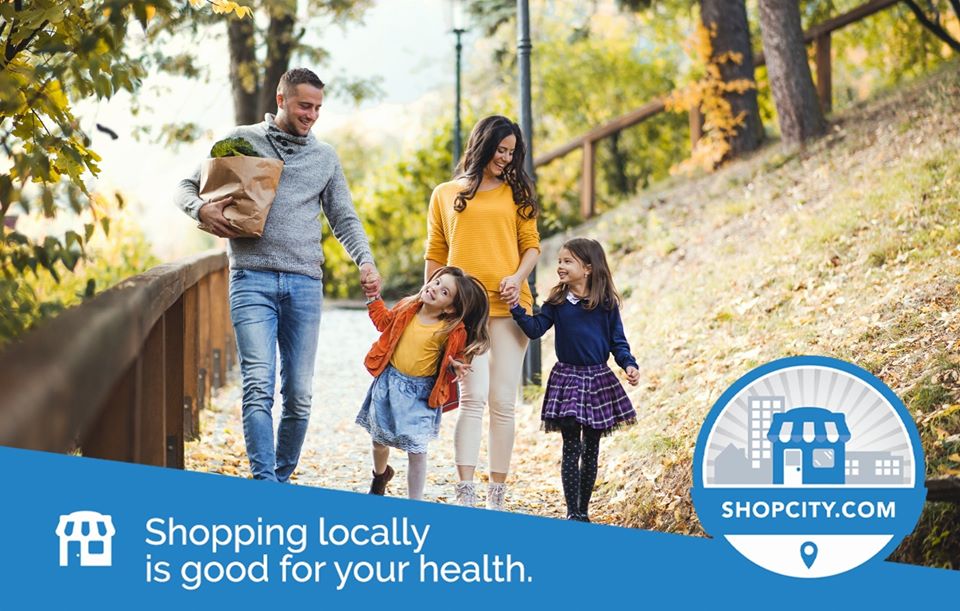 Supporting small businesses is good for your health for two reasons. One, it gets you out of the house. Two, when you buy local, you have easy access to fresh food that is chemical and pesticide free. #SupportLocal #ShopLocally #GoodForYourHealth #ShopCity