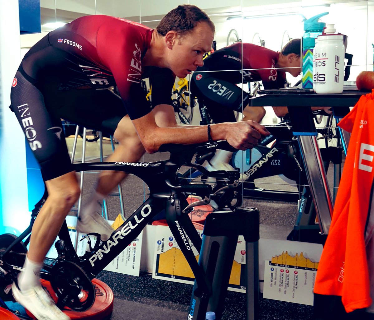 10 months later. Thank you to <a href="/ChuSaintEtienne/">CHU de Saint-Étienne</a> &amp; Dr Philippot for putting me back together &amp; getting me back on the bike. Today CHU Saint-Étienne and other hospitals across France are facing their own challenge with #COVID19 
INEOS are hoping to help ineoshandgel.com