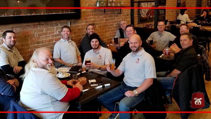 Its not always business at #TunisShriners. Sometimes its about getting together with the boys for some fun and fellowship over a cold brew. 😎🍻