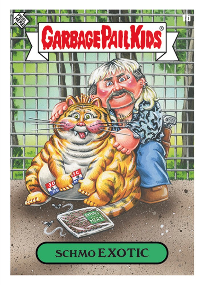 Topps's tweet photo. Hey all you cool cats and kittens... guess who just got the Garbage Pail Kids treatment 😉

See the full crew here: https://t.co/ASRVHUJt9z https://t.co/jfBtEY62c4