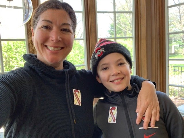CassinghamCubs's tweet photo. Today two of our fifth grade Cubs are hosting Head and Neck Cancer Awareness!  Please wear a ribbon and tweet a picture! https://t.co/gzAlz3ppSV