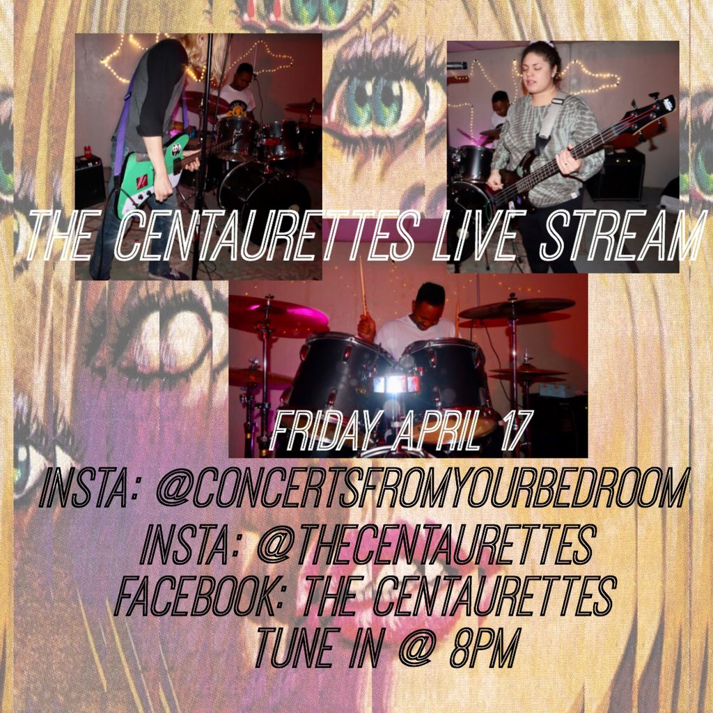Do we miss you? Yes. Do you miss us? Yes. Does your mom and dad hate the way our music sounds? Also yes. But we’re having a live stream Friday come peep. 😎 #concertsfromyourbedroom