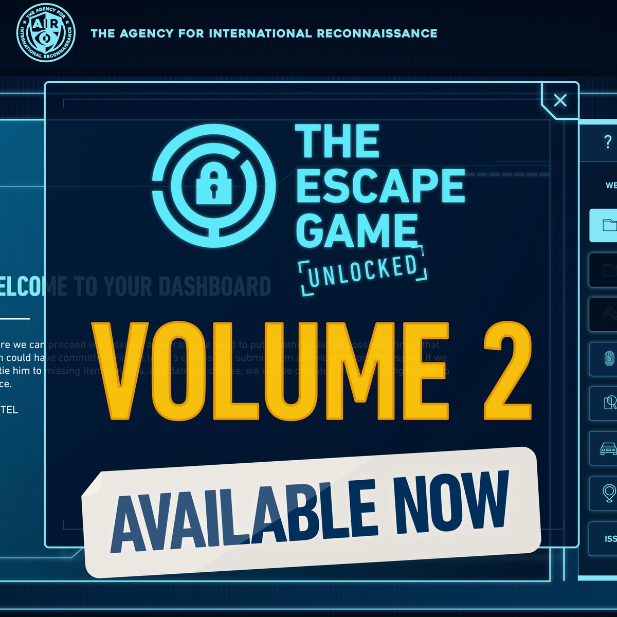 TEG_PigeonForge's tweet photo. [NEW RELEASE] TEG Unlocked: Volume 2 is here and it's just $10! Unlocked is a fully digital adventure that can be played anywhere on any device. For a limited time, get the Volume 1 and Volume 2 Bundle for just $17! 

Learn More: https://t.co/1niXjM3Z7h https://t.co/Y3vApUpriv